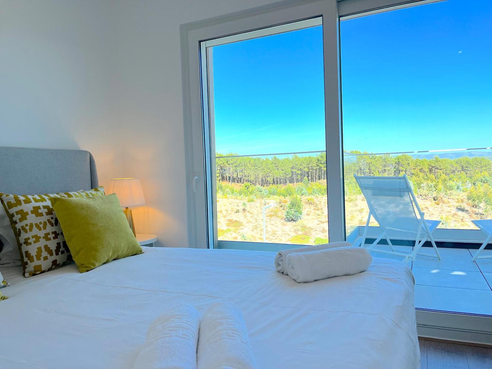 Mar A Vista - Condominium With Pool, Gym And Sea Views Nazaré Buitenkant foto