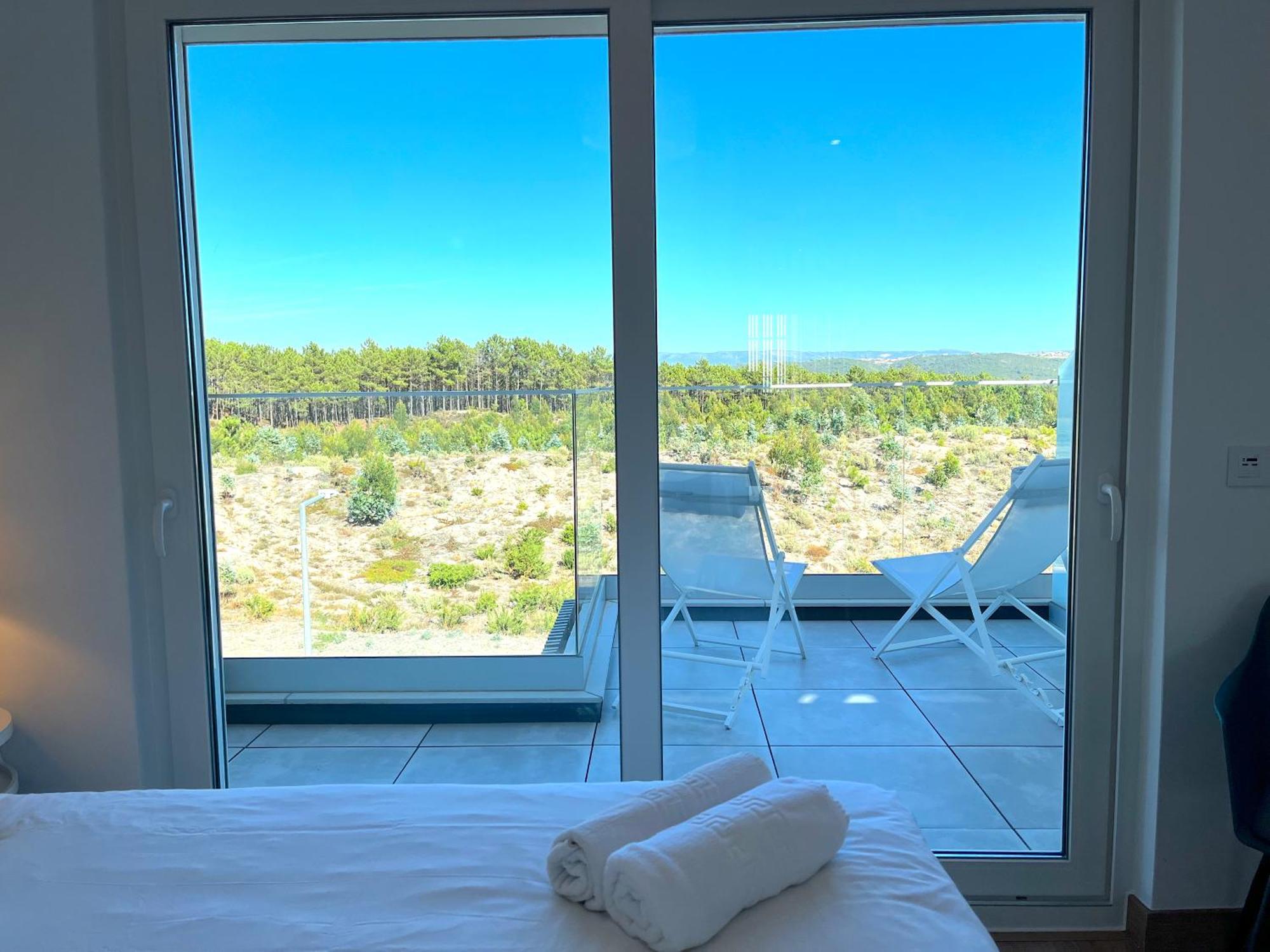 Mar A Vista - Condominium With Pool, Gym And Sea Views Nazaré Buitenkant foto