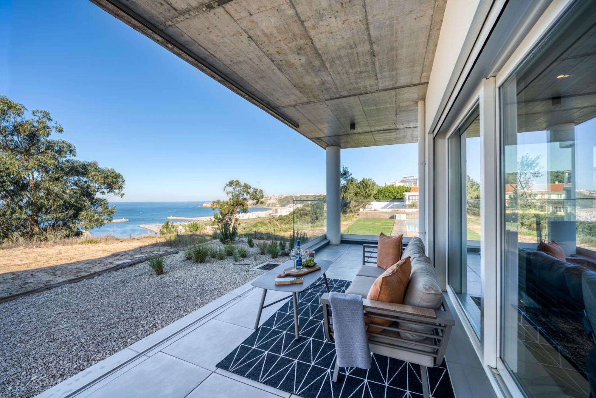 Mar A Vista - Condominium With Pool, Gym And Sea Views Nazaré Kamer foto